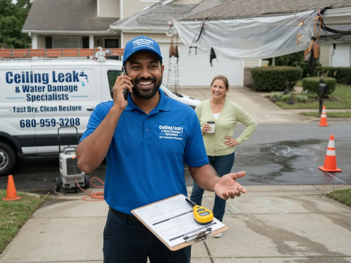 Ceiling Leak Cleanup Lackawaxen, PA FAQs